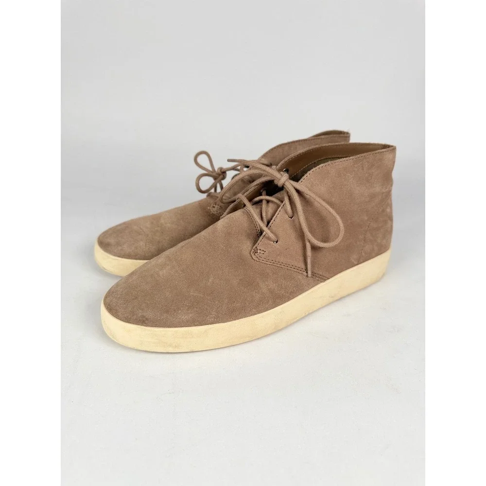 Everlane Desert Boot Tan Brown Suede Lace Up Chukka Mens 8.5 DSRT-BRN